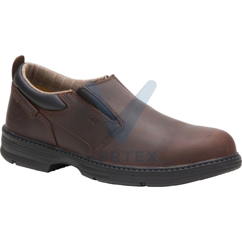 Caterpillar Men's Conclude Steel Toe Work Shoe -Dark Brown
