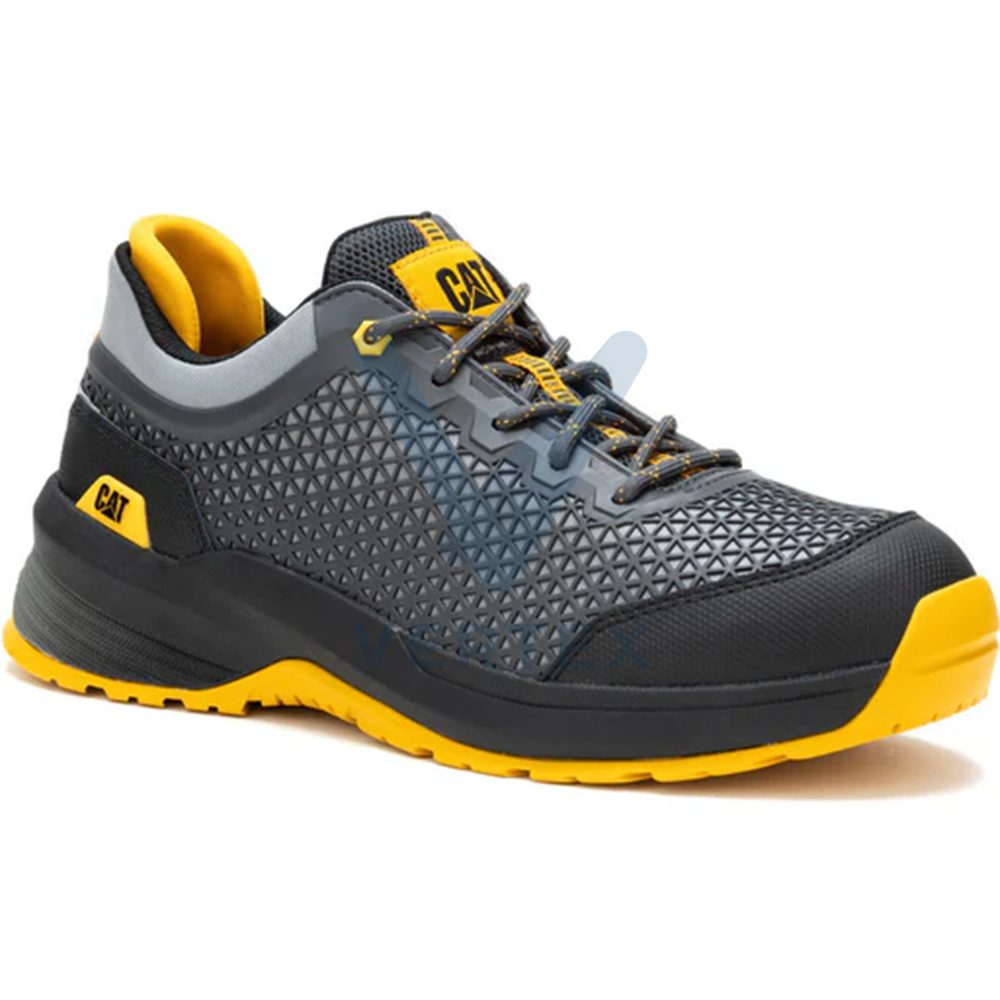 Caterpillar Streamline 2.0 Astm Composite Toe Work Shoe -Wild Dove / Dark Shadows