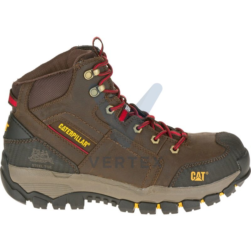 Caterpillar Navigator Mid ST S3 Hro Sra Shoe -Clay