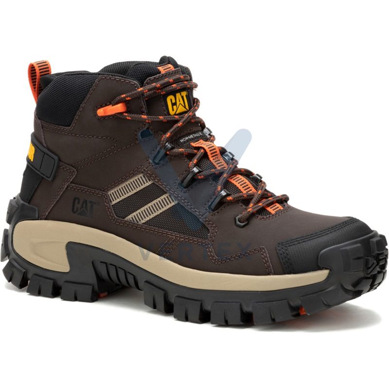 Caterpillar Invader Mid Vent CT Safety Shoe -Coffee Bean