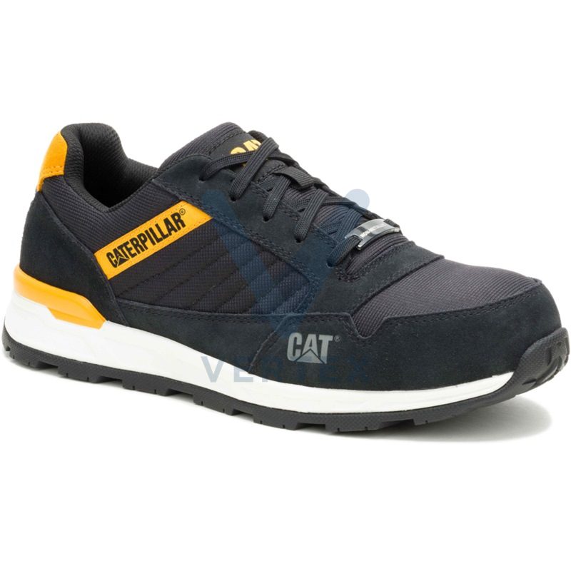 Caterpillar Venward CT Safety Shoe- Black/Cat Yellow