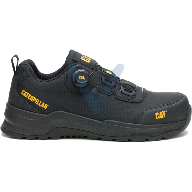 Caterpillar Inductor Tech LO S3S FO HRO SR ESD Shoe -Black