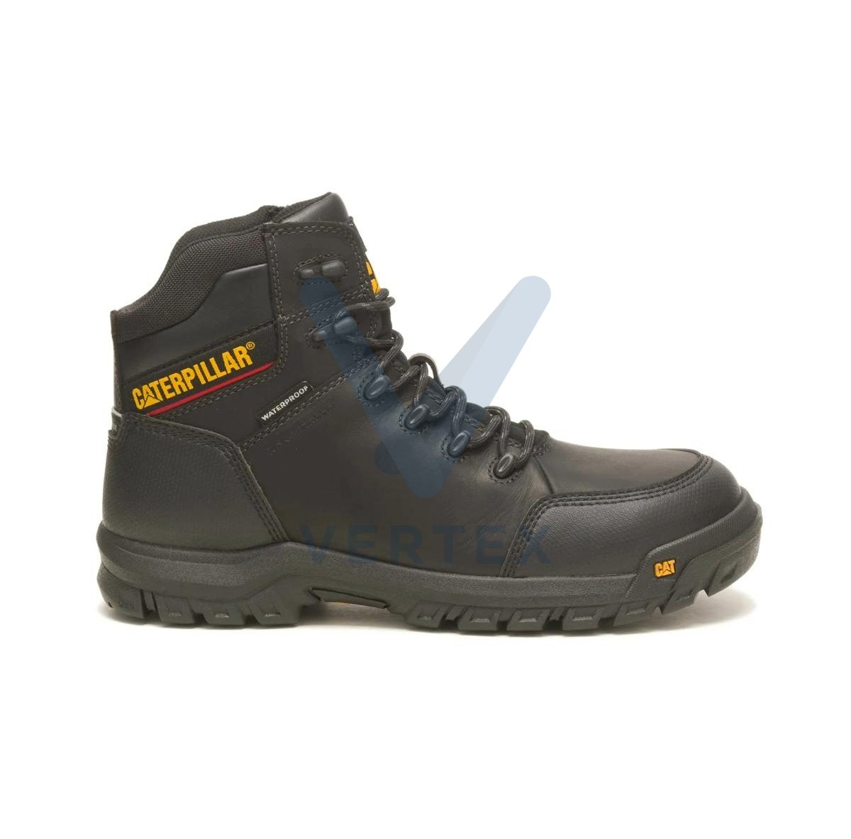 Caterpillar Resorption Waterproof Composite Toe Work Shoe -Black