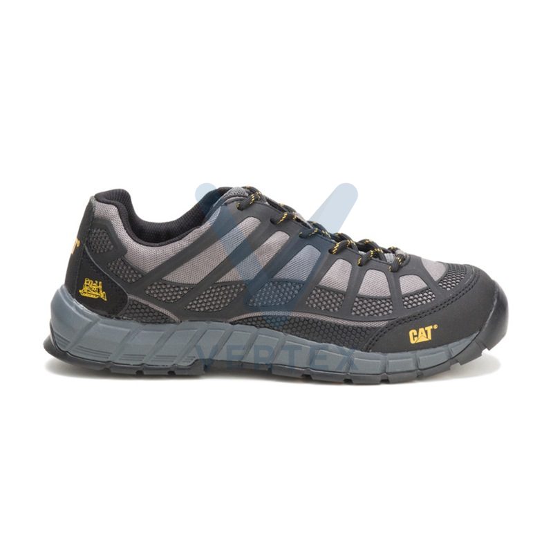 Caterpillar Streamline Composite Toe Work Shoe -Harcoal/Dark Shadow/Black
