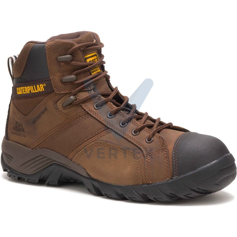 Caterpillar Argon HI Waterproof CT Shoe- Dark Brown