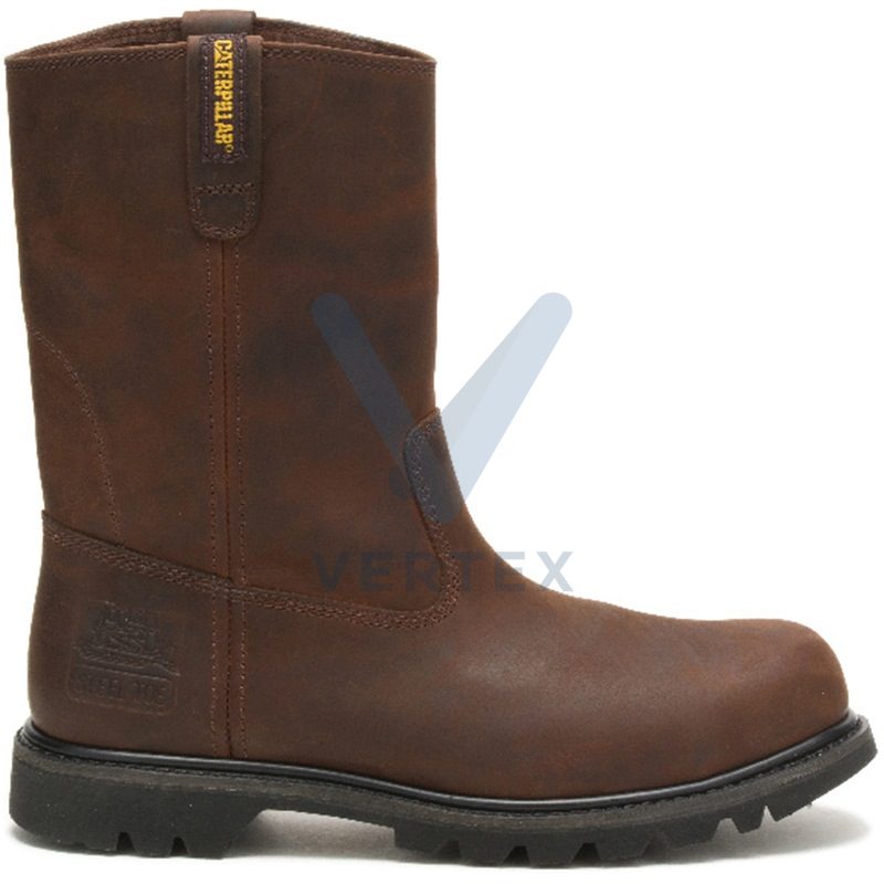 Caterpillar Revolver St Safety Shoe -Dark Brown