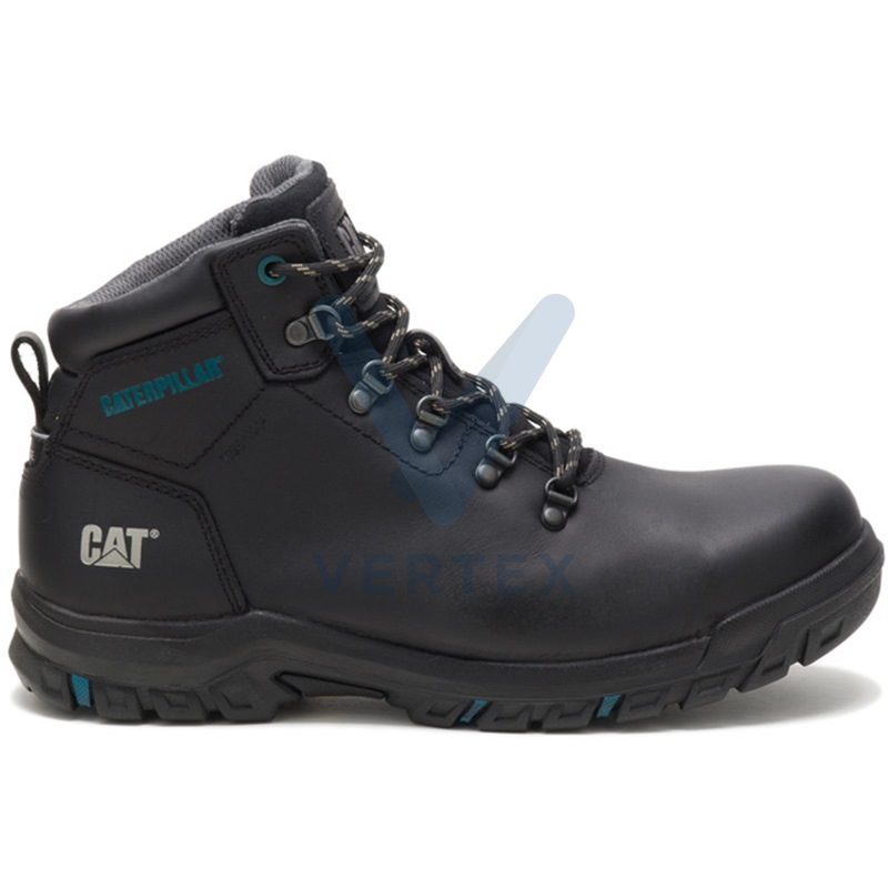 Caterpillar Women Mae Steel Toe Work Shoe -Black