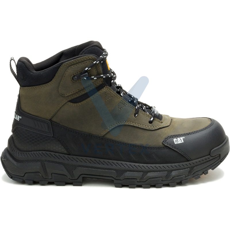 Caterpillar Booster Vent Composite Toe Shoe -Green