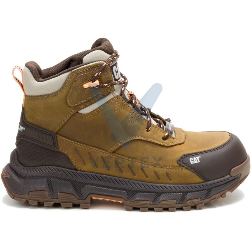 Caterpillar Booster Composite Toe Women Shoe -Brown