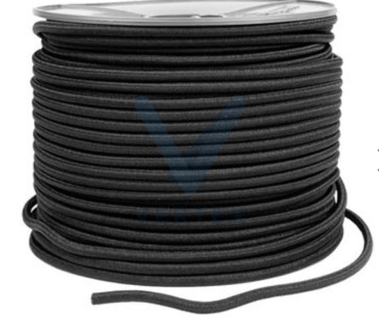 Bungee Cord 6mm x 100m - Black
