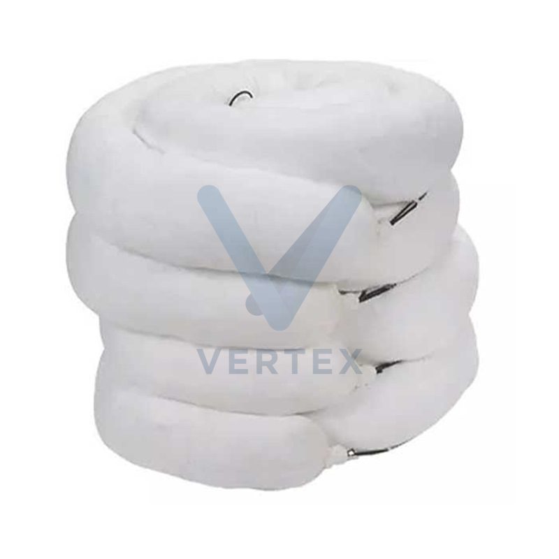 OSS Oil Spill Absorbent Containment Boom 3m x 12.5cm (10' x 5" Boom)