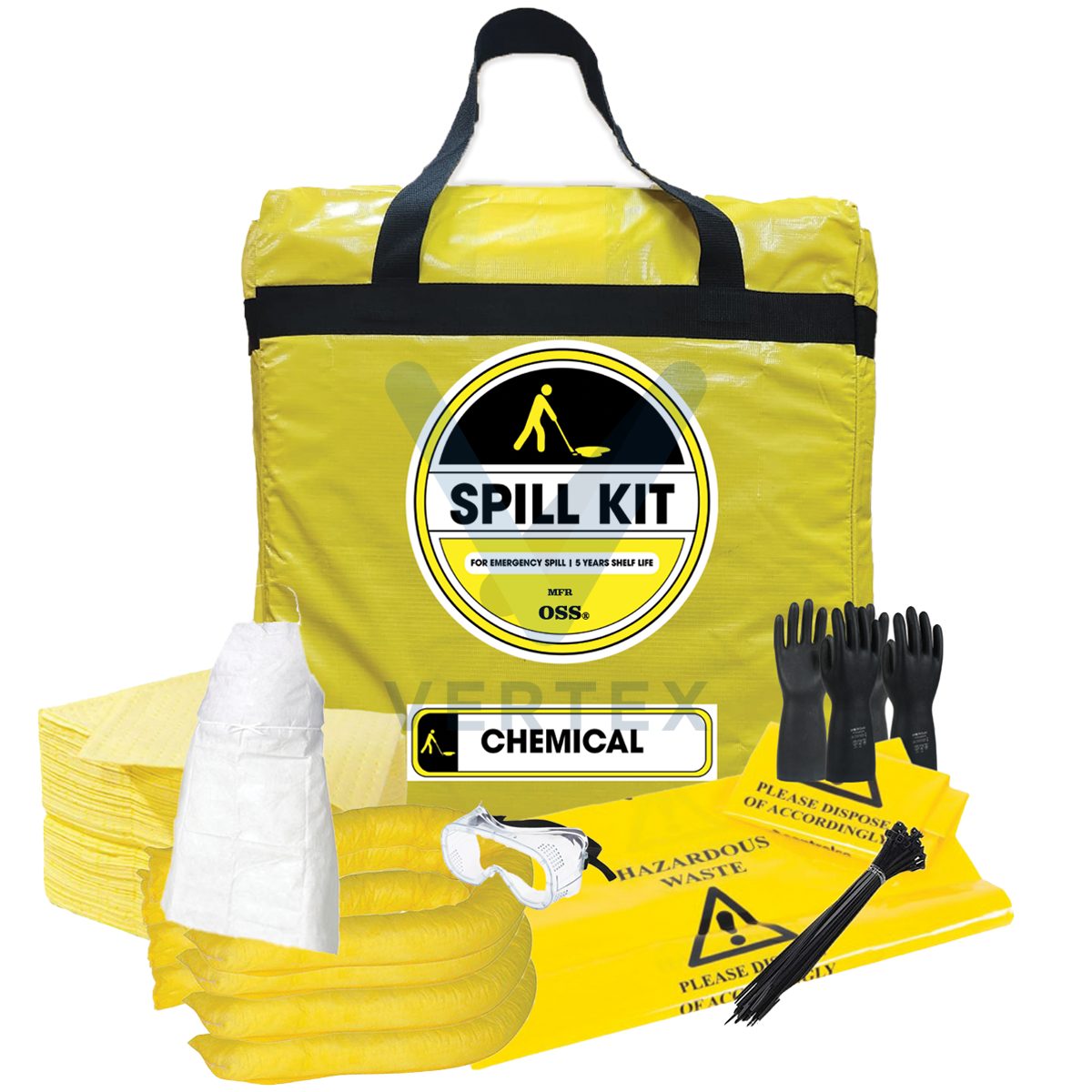 OSS 40L Hazchem / Chemical Spill Kit