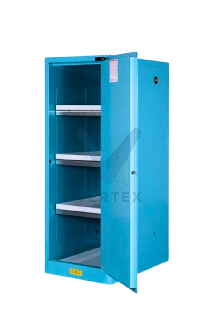 Sefetystar Acid/ Corrosive Safety Cabinet 54 Gallons Blue Manual Close 1 Door