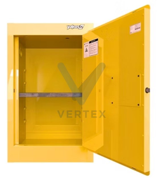 Safetystar Yellow Flammable Safety Cabinet 12 Gallons