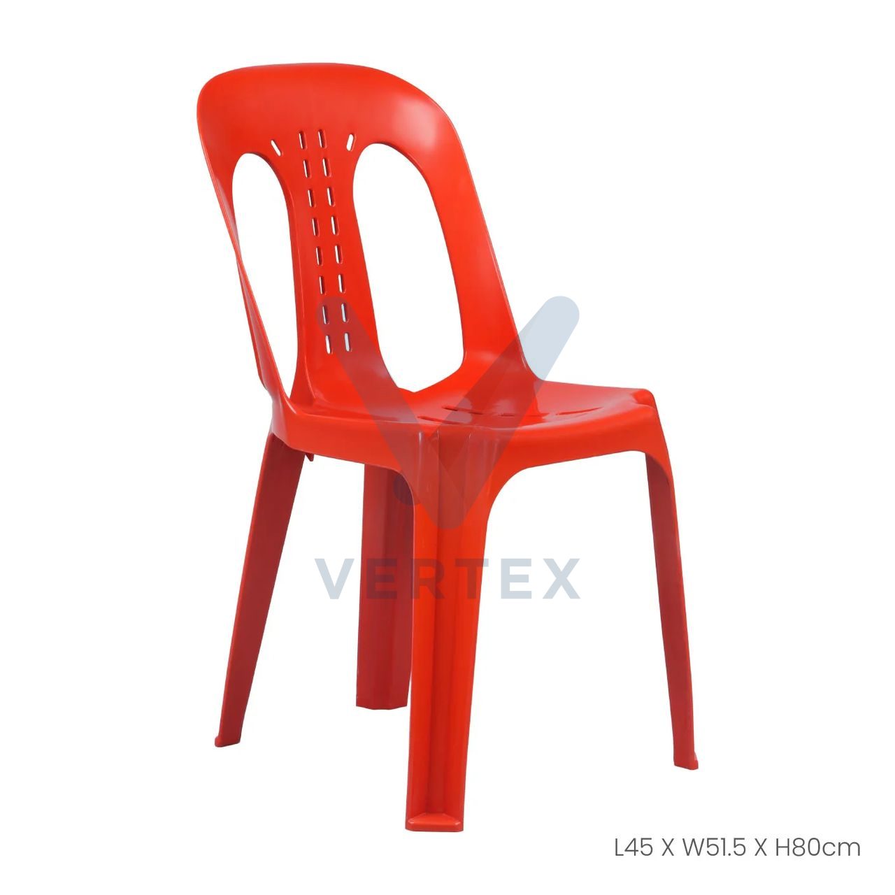 Plastic Chair 478 -Red