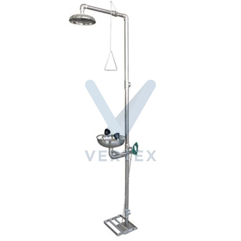 Terysafe Stainless Steel Safety Shower & Eye Wash