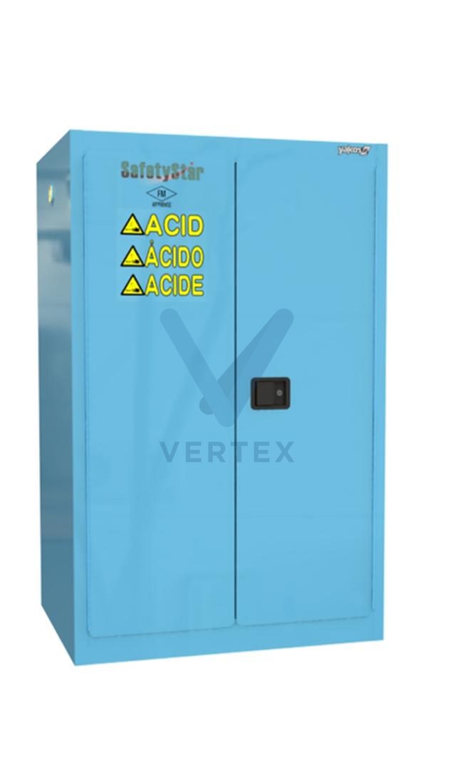 Safetystar Acid / Corrosive Safety Cabinet 60 Gallon 2 Manual Close Doors