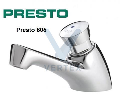 PRESTO SELF CLOSING DELAY ACTION BASIN WATER TAP