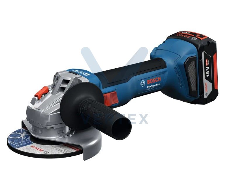 Bosch Professional Cordless Angle Grinder 4'' 18v